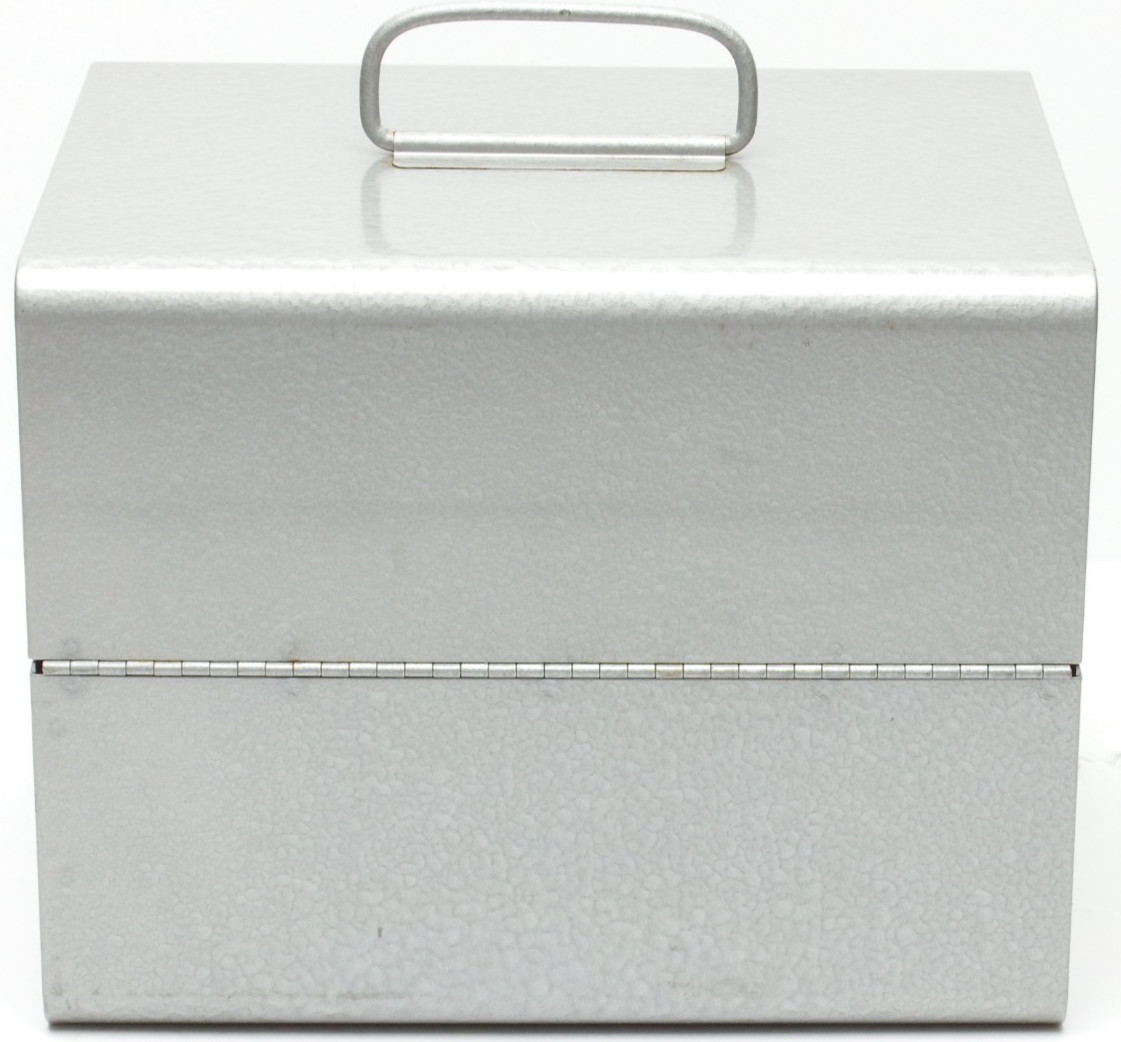 Brumberger 16mm Film Storage Case 1005 or Awesome Metal Lunch Box – New NOS