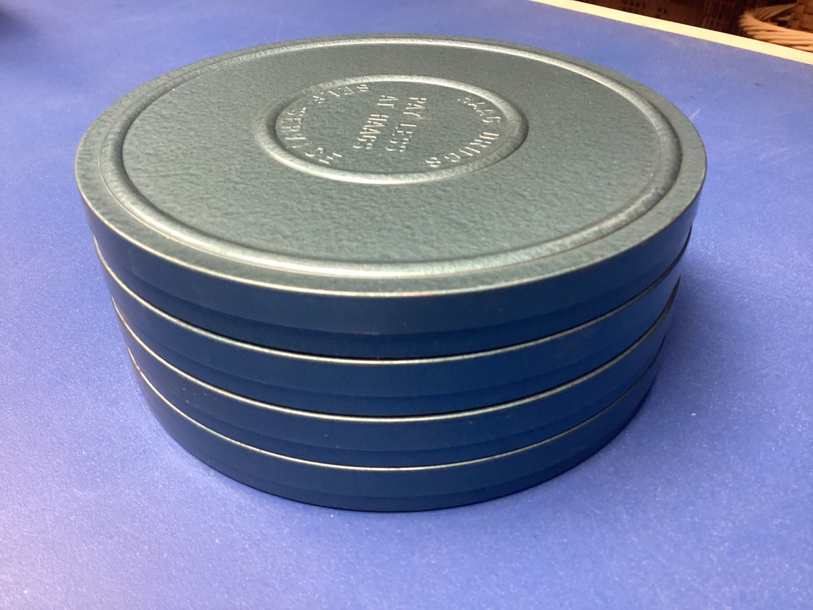 8mm Film Reels Cases Vintage Haag Drugs