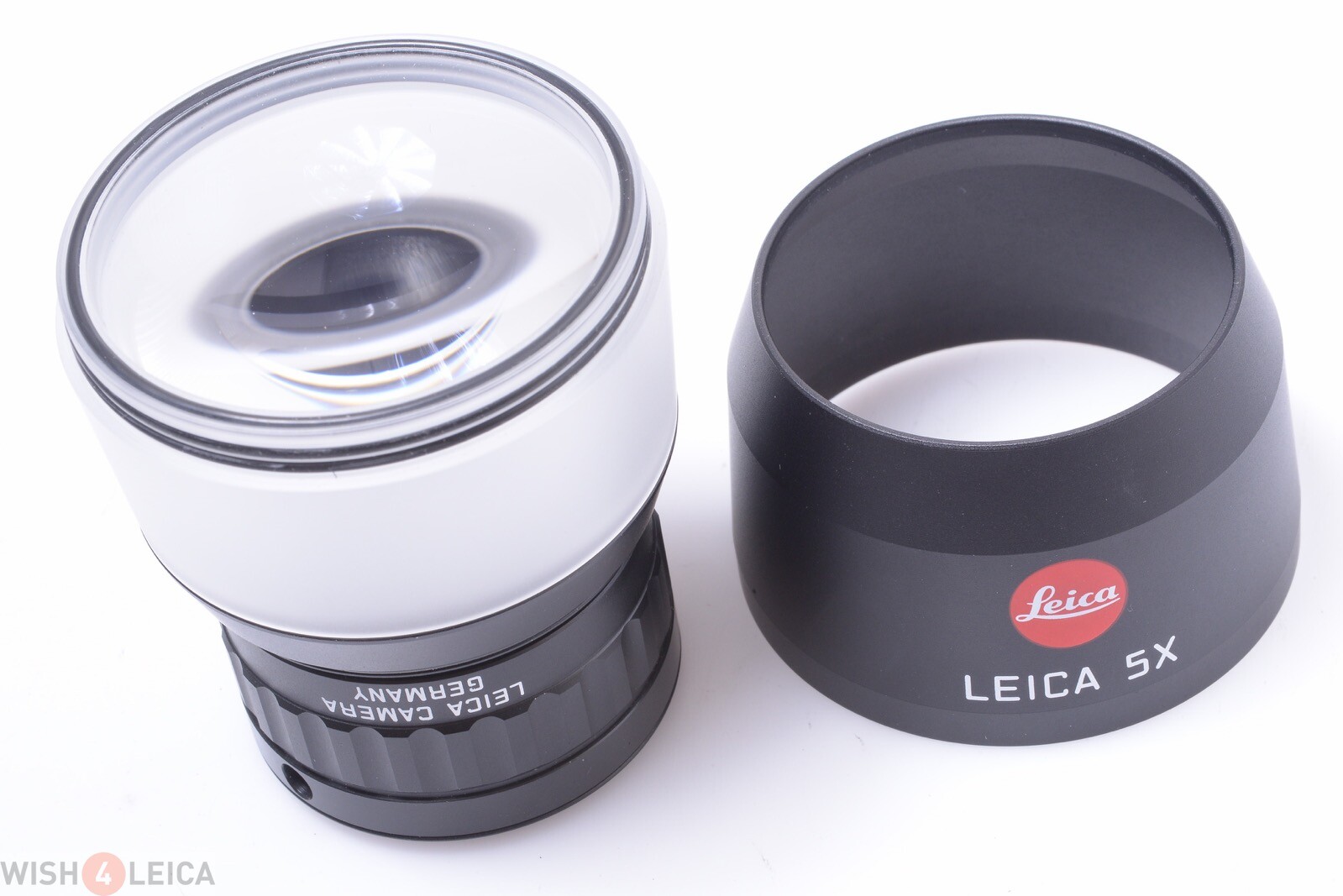 ✅ LEICA, LEITZ UNIVERSAL MAGNIFIER 5X ‘37350’ *MINT* MAKERS BOX & INSTRUCTIONS