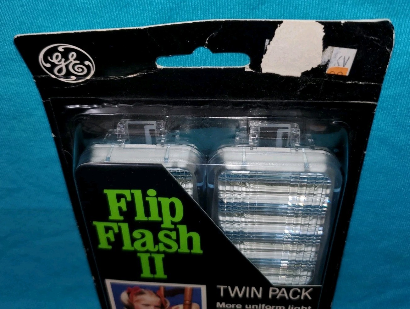 Vintage GE Flip Flash II 2 Twin Pack Flash Packs for FlipFlash Cameras NOS 3 Pks