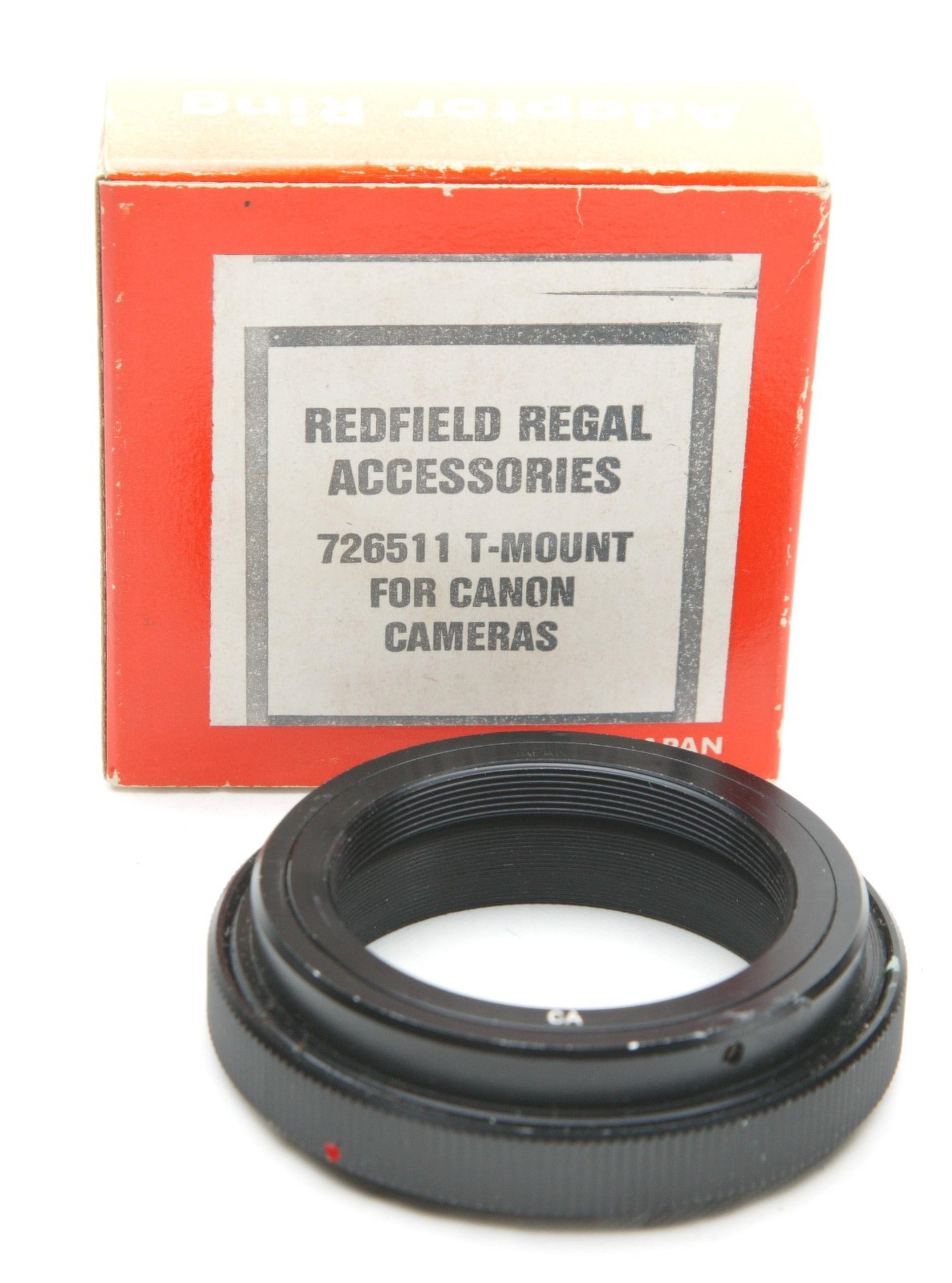 Redfield T-Mount Adapter From M42 Lenses To Canon FD Manual Focus Cameras. Box.