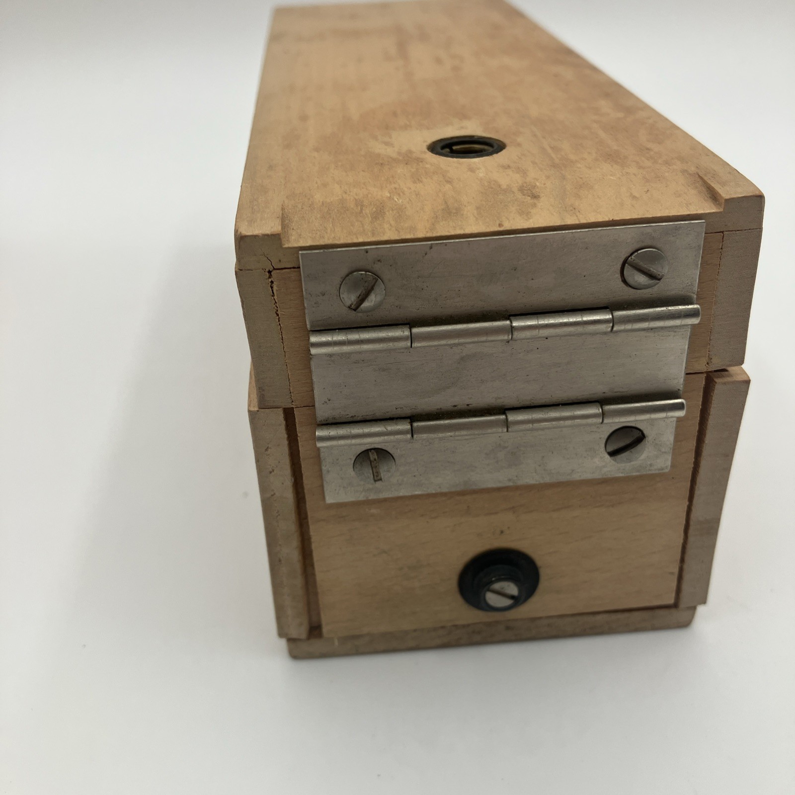 Vintage Wooden Kodaslide Sequence File Box Eastman KODAK Company USA Lot of (3)