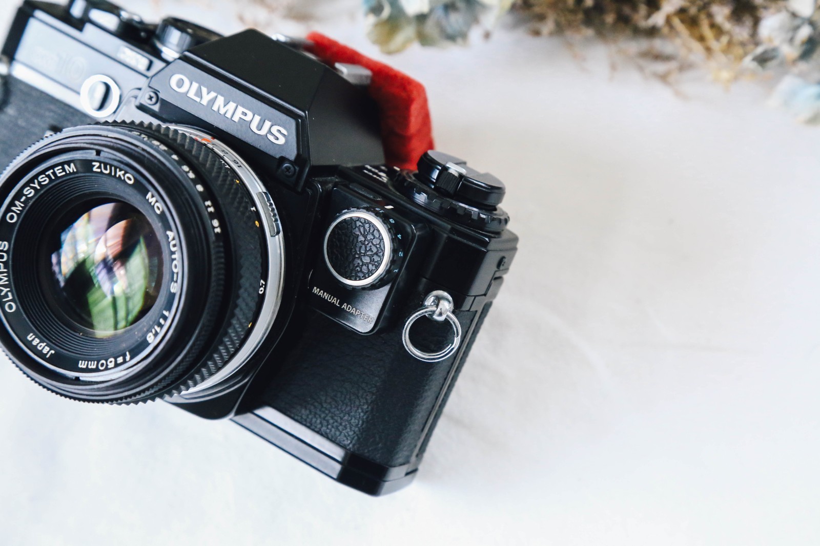 Genuine Olympus OM-10 FC Manual Shutter Speed Adapter Tested working
