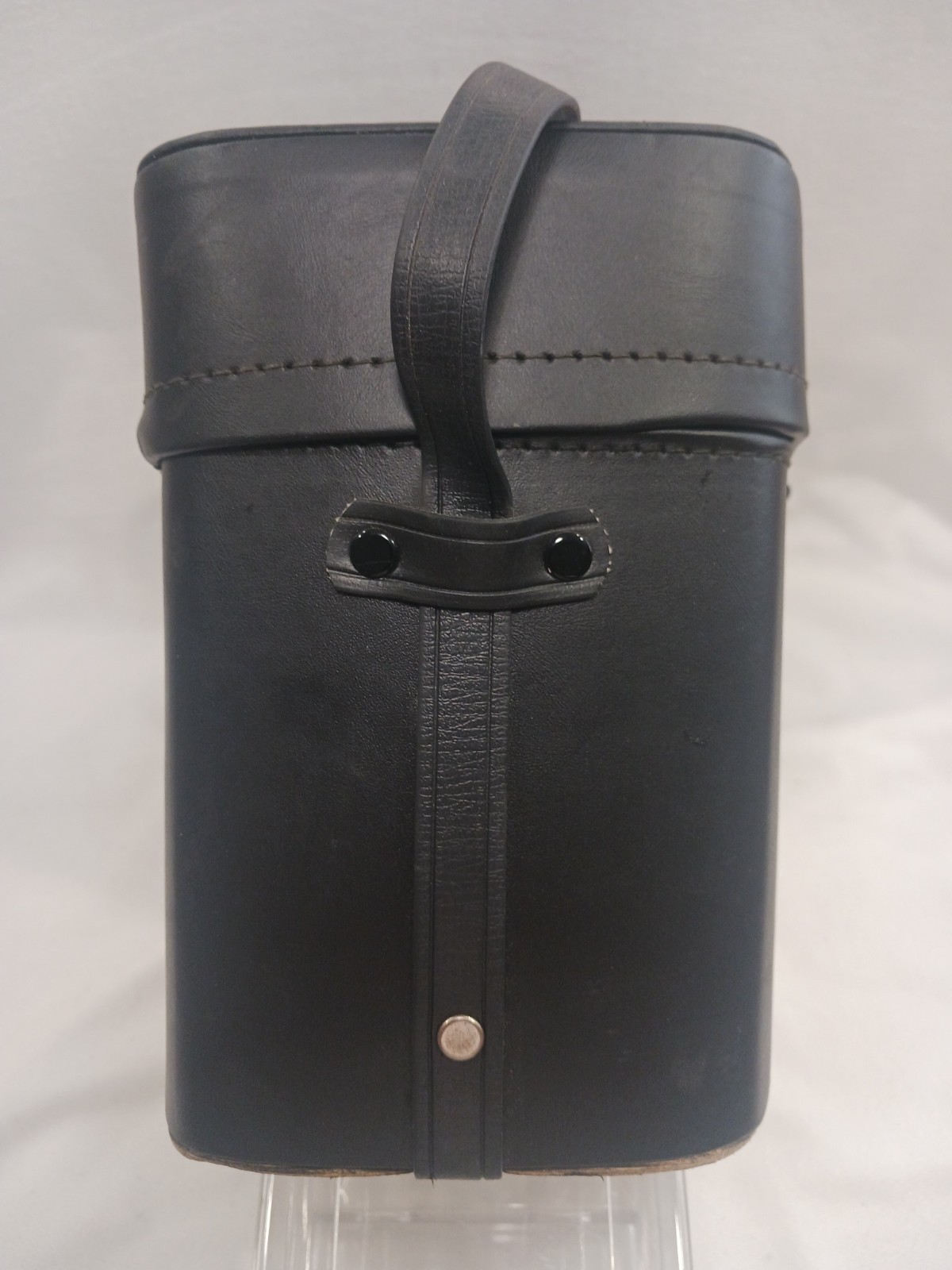 Vintage Pentax Honeywell Hard Camera & Lens Case 11″ x 6″ x 6″ Black Leather VGC
