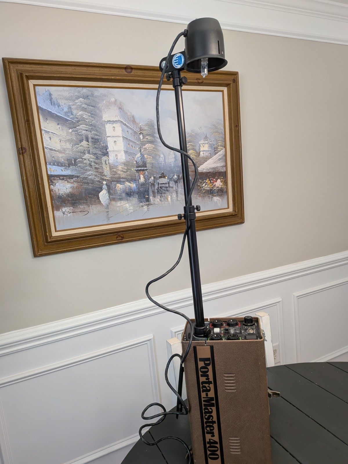 Porta Master 400 Photogenic Adjustable Flash Model AK01-400 Vintage Untested