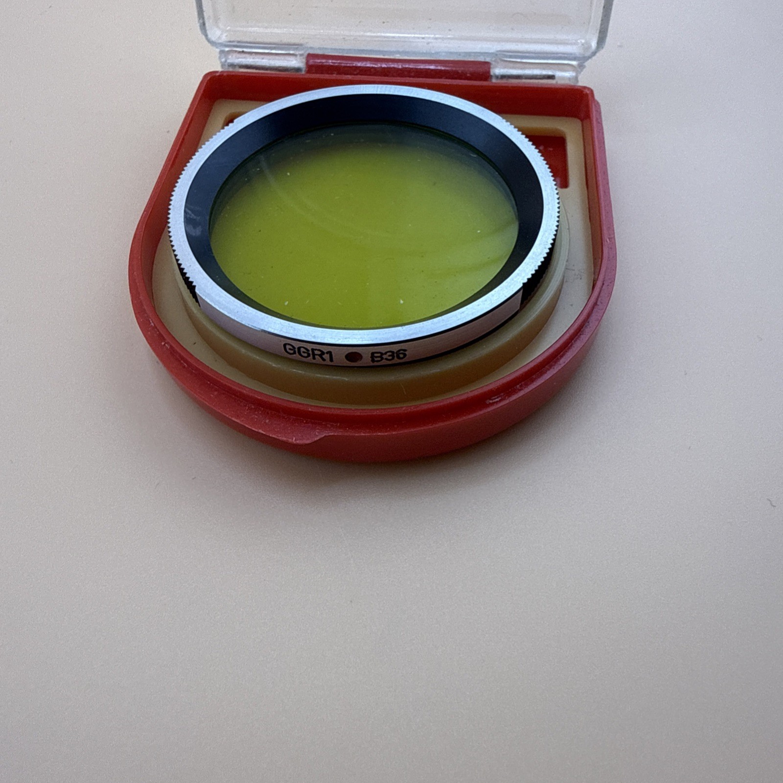 Flexaret 2 Piece MEOPTA B1 B36 Color Filter Czechoslovakia Genuine Blue & Yellow