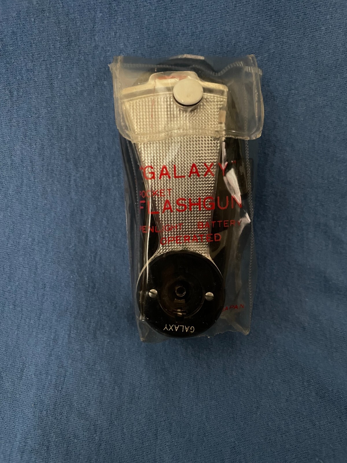 Vintage GALAXY Pocket Flashgun 35MM Film Camera Attachment Folding Dish Japan