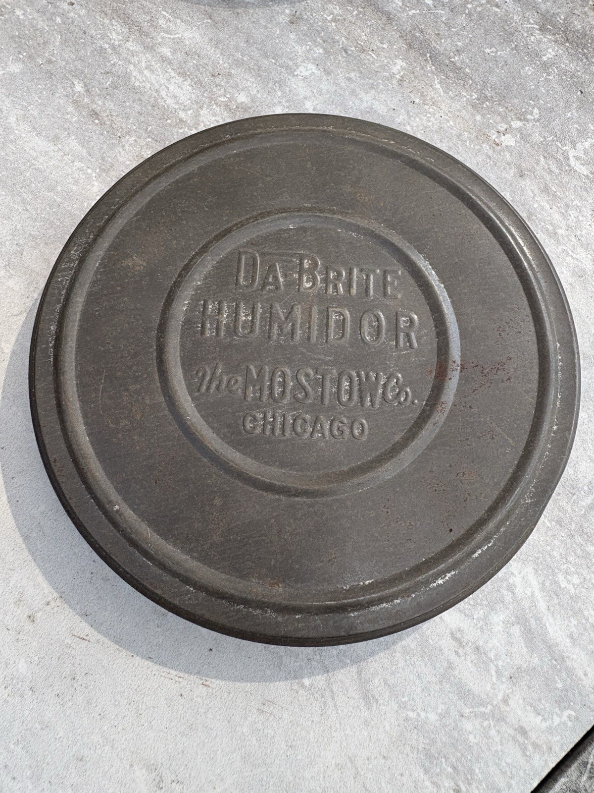 Set Of 3 Vintage DaBrite Humidor 8mm Metal Film Empty Cases