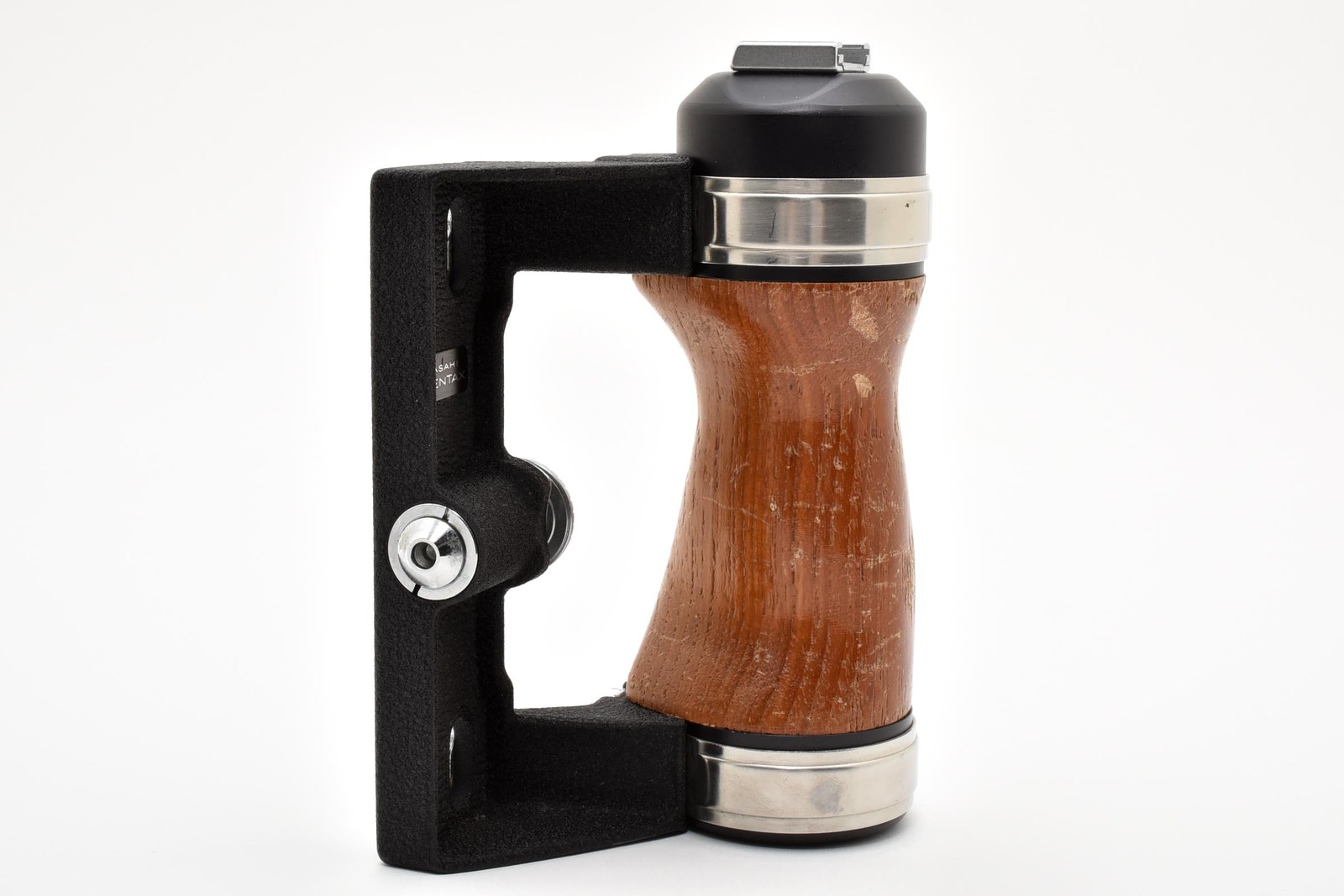 [Exc+5] Asahi Pentax Wood Hand Grip For 6×7 67 II From JAPAN