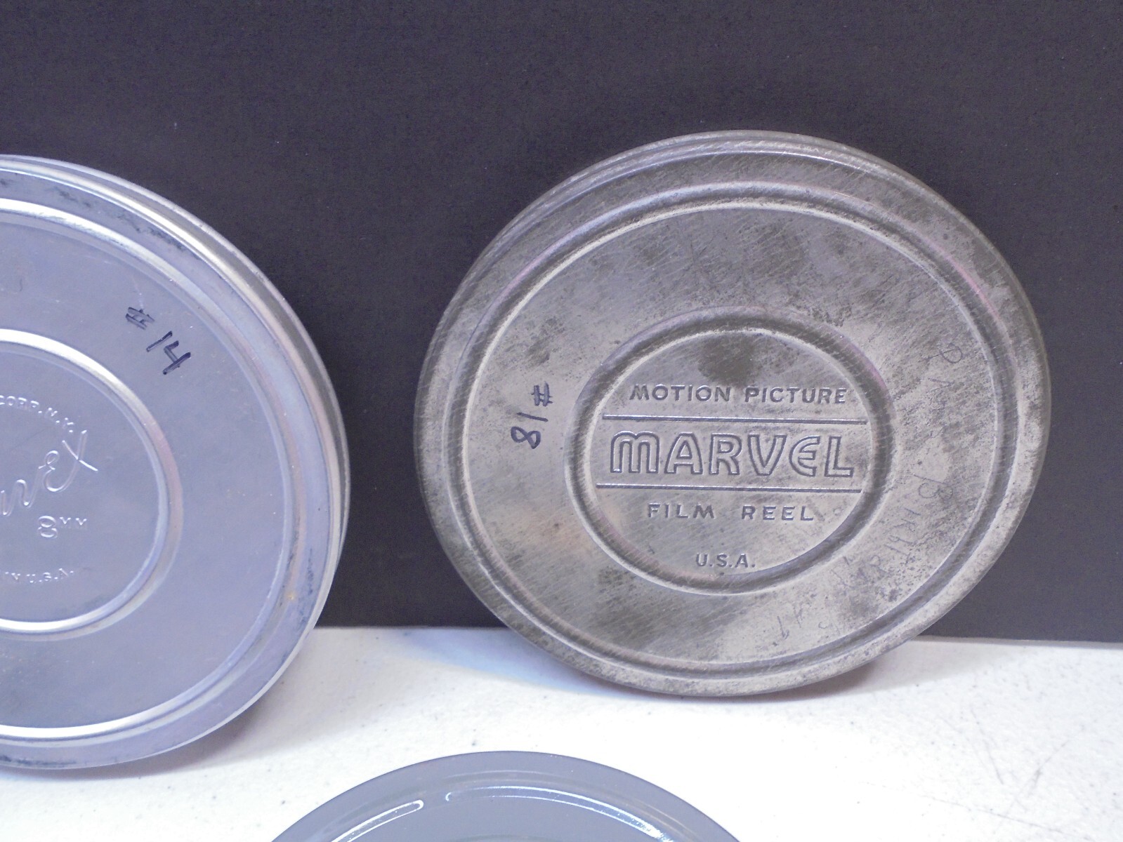 Vintage Movie Reel Tins Marvel Univex 8mm