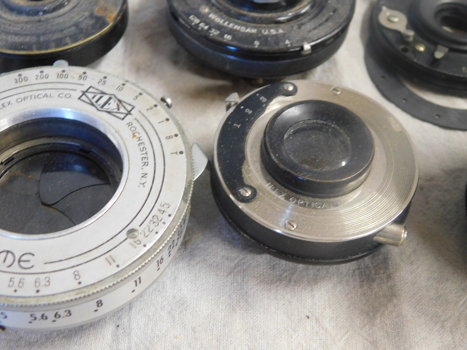 Lens Shutter Lot for Parts or Repair – Ilex, B&L, Kodak LOT for Parts or Repair