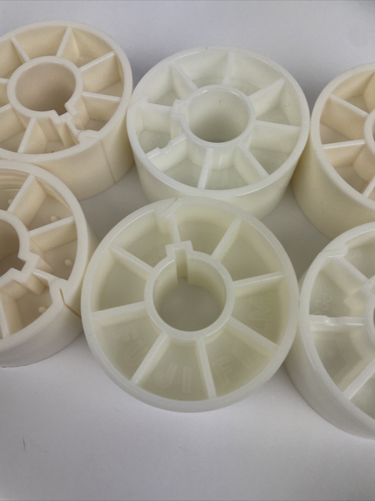 Lot of 10 Hollywood Universal Studios 35mm 3″ Diameter Film Core Take-Up Spool