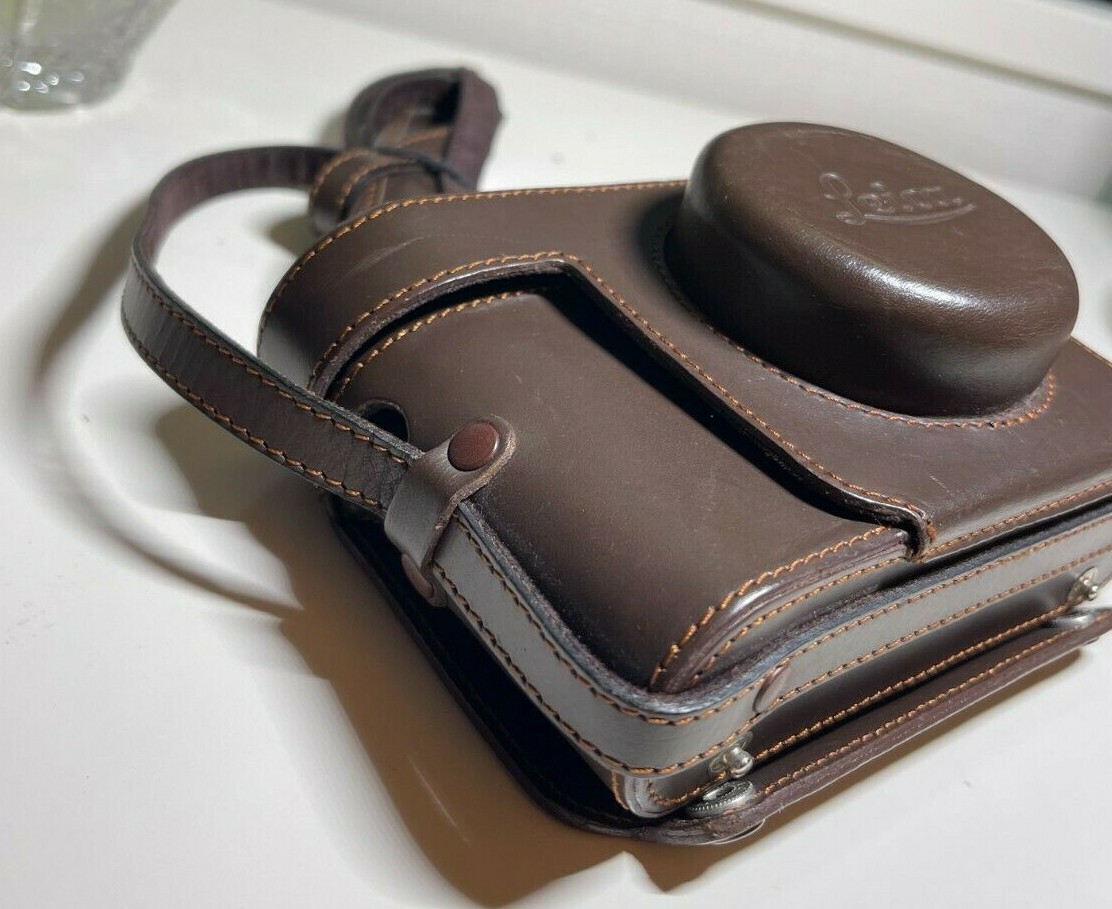 Leica Leather Camera Case Nice Condition Used from Japan