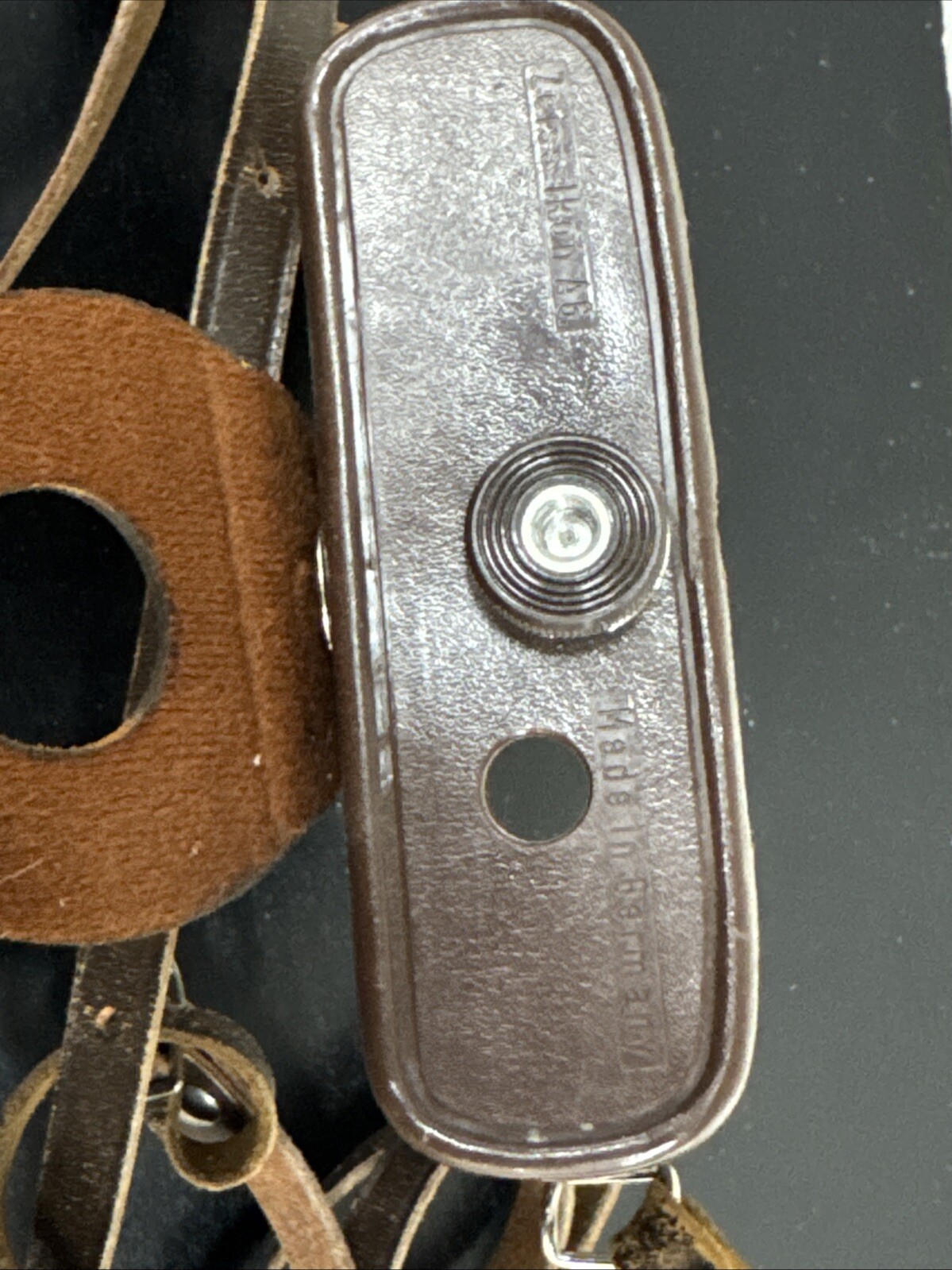 Vintage Zeiss Ikon Brown Leather Case
