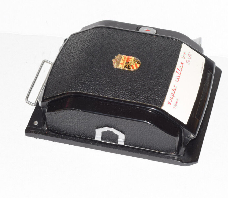 Linhof Super Rollex 6×9 Film Back 2¼ x 3¼in for 4X5 Large Format