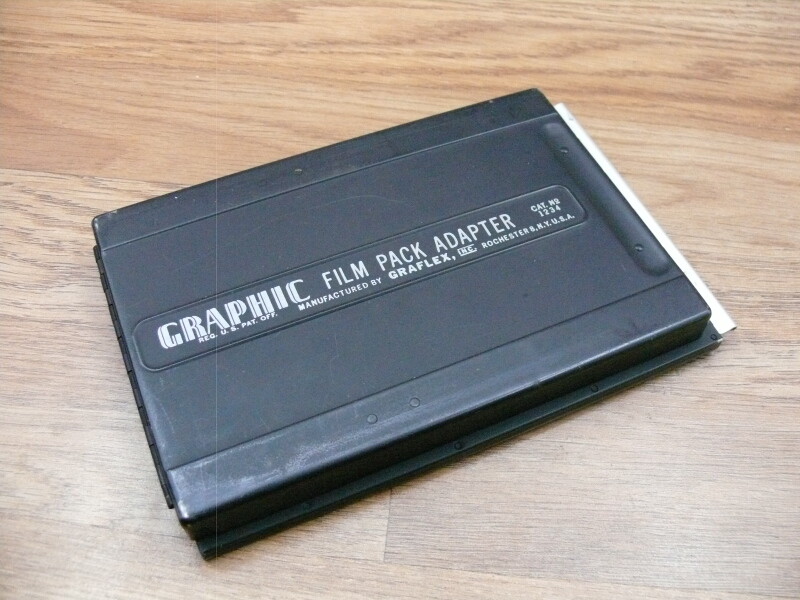 Graphic Film Pack Adapter . No. 2. 4×5 , Cat. No. 1234