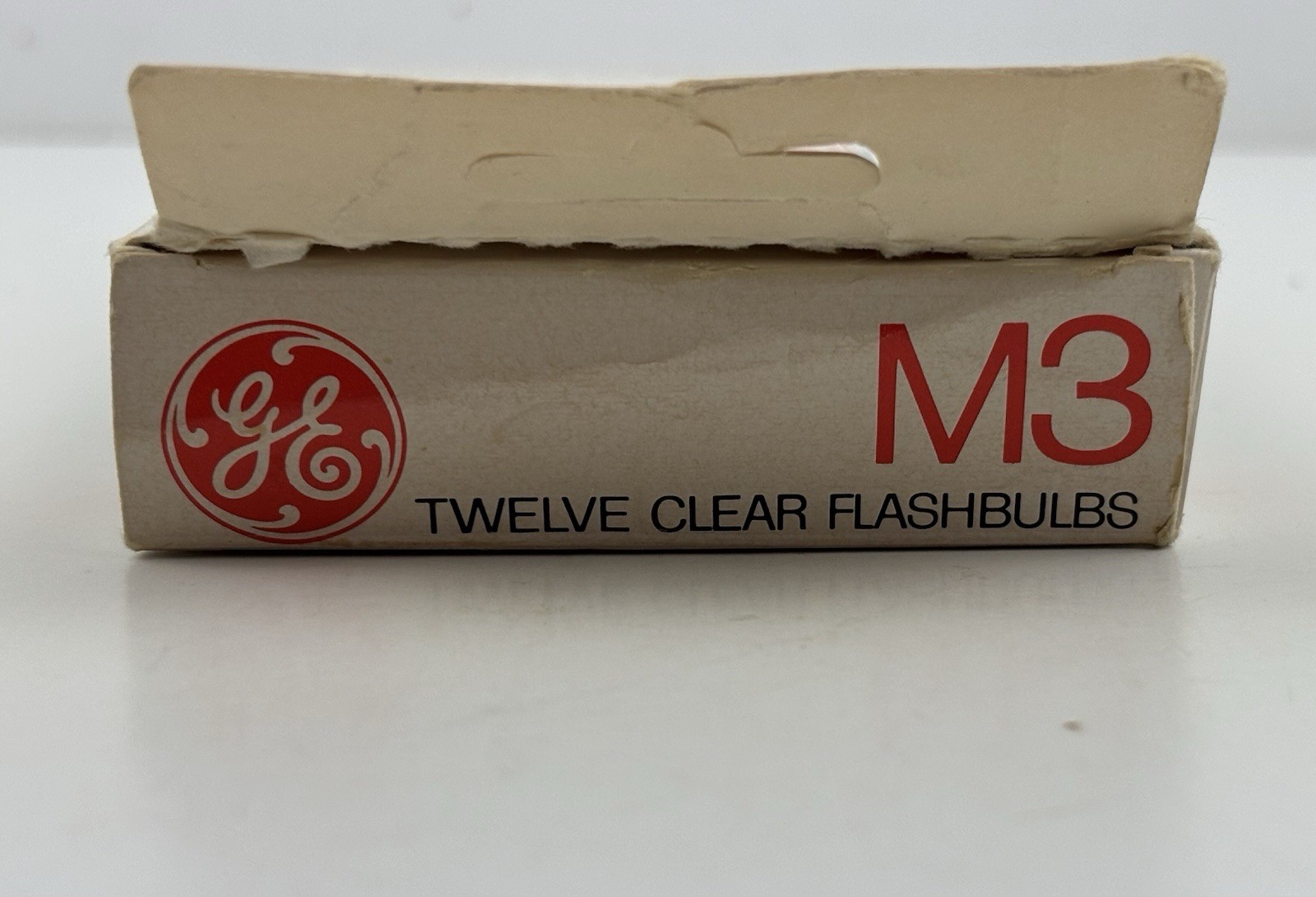 Vintage GE M3 Flashbulbs Box of 11 Unused Bulbs Camera Flash Photography