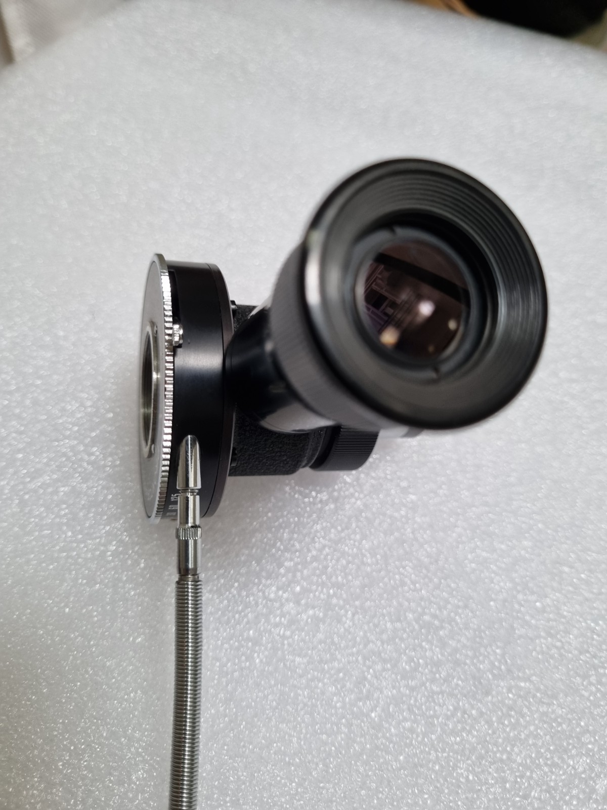 Leitz Wetzlar ProntorPress Shutter Microscope Camera Adapter Excellent condition