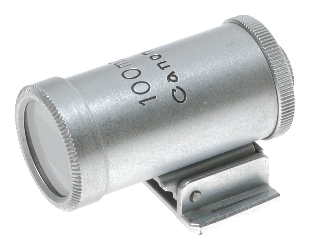 Canon 100mm Universal Hot Shoe RF Camera View Finder