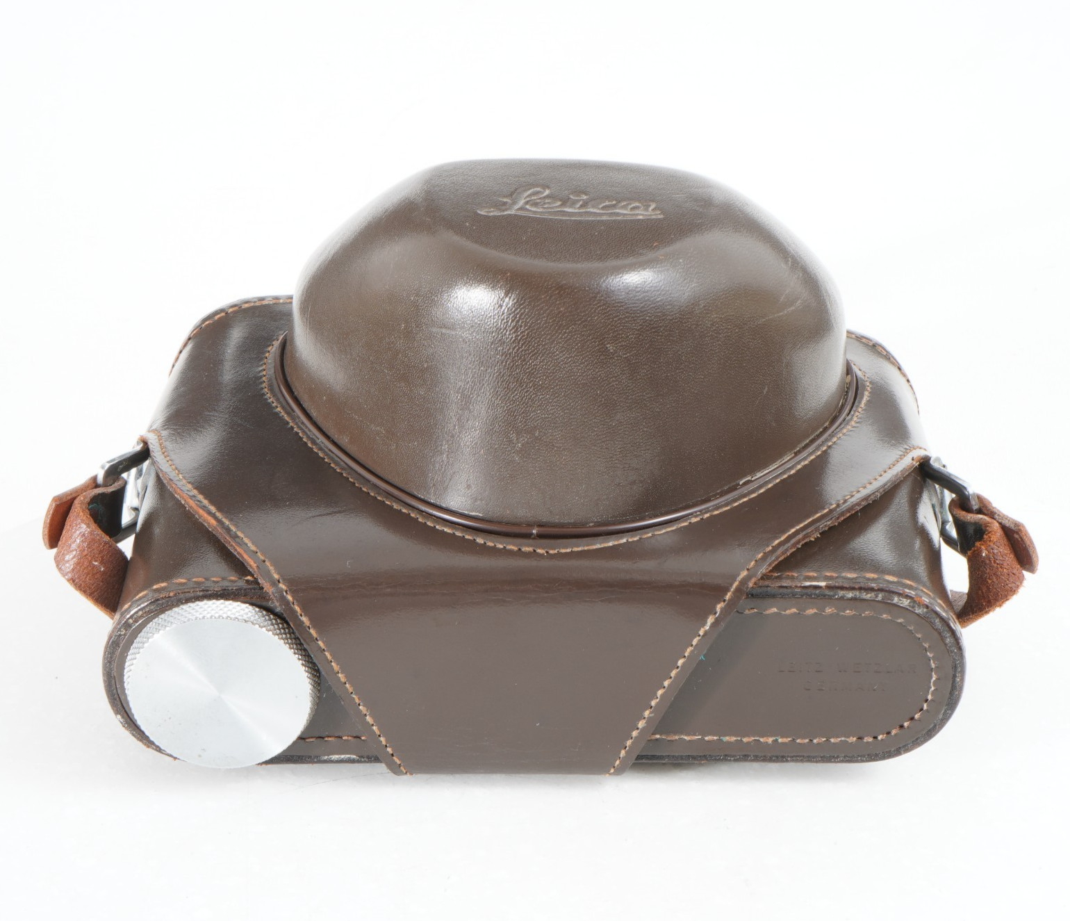 -[EX+++]LEICA 14526 IDYOO LEATHER CASE for M2/M3 W/ DUAL RANGE SUMMICRON W/STRAP