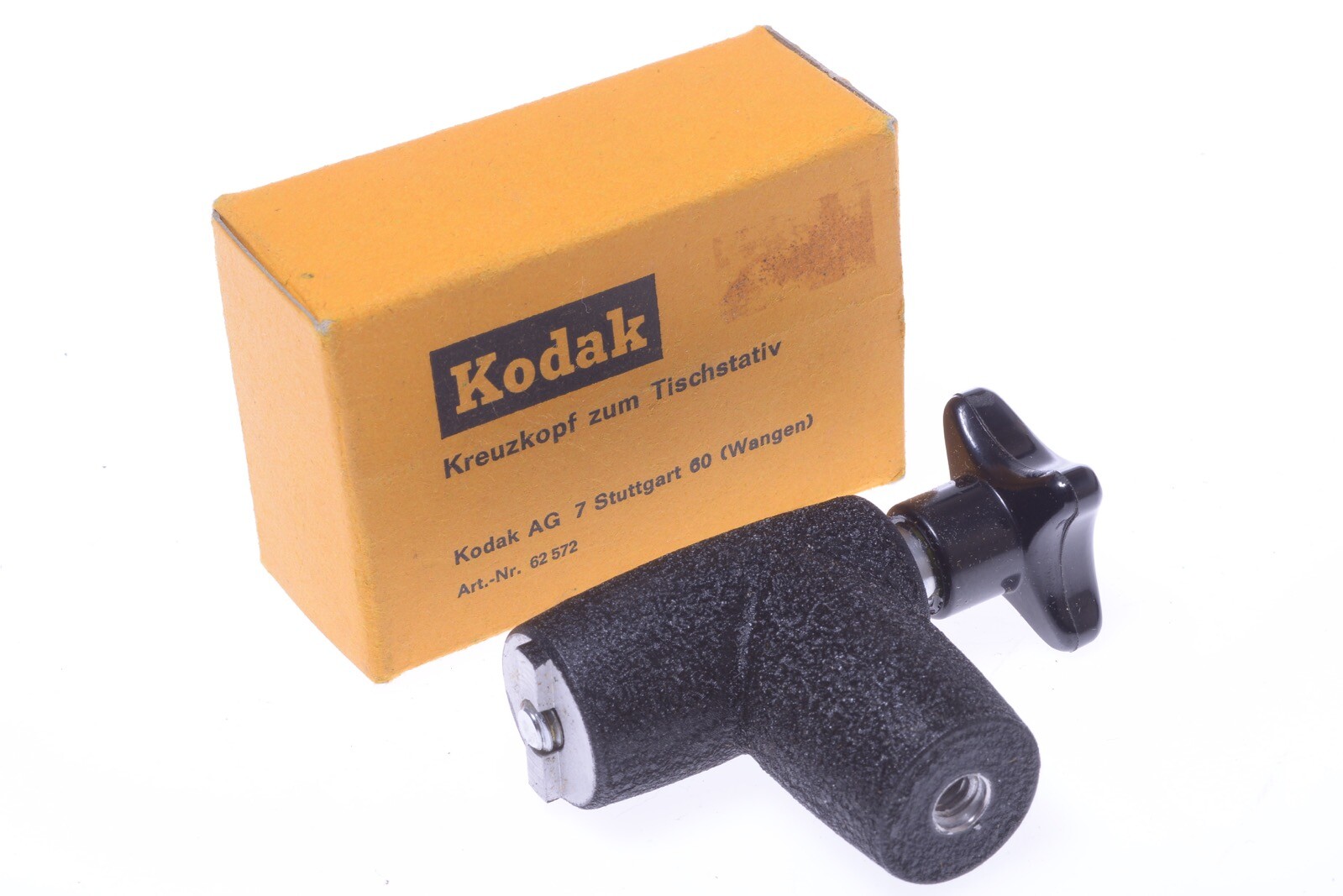 ✅ KODAK CROSS HEAD FOR TABLE TOP TRIPOD ADAPTER BOXED 130