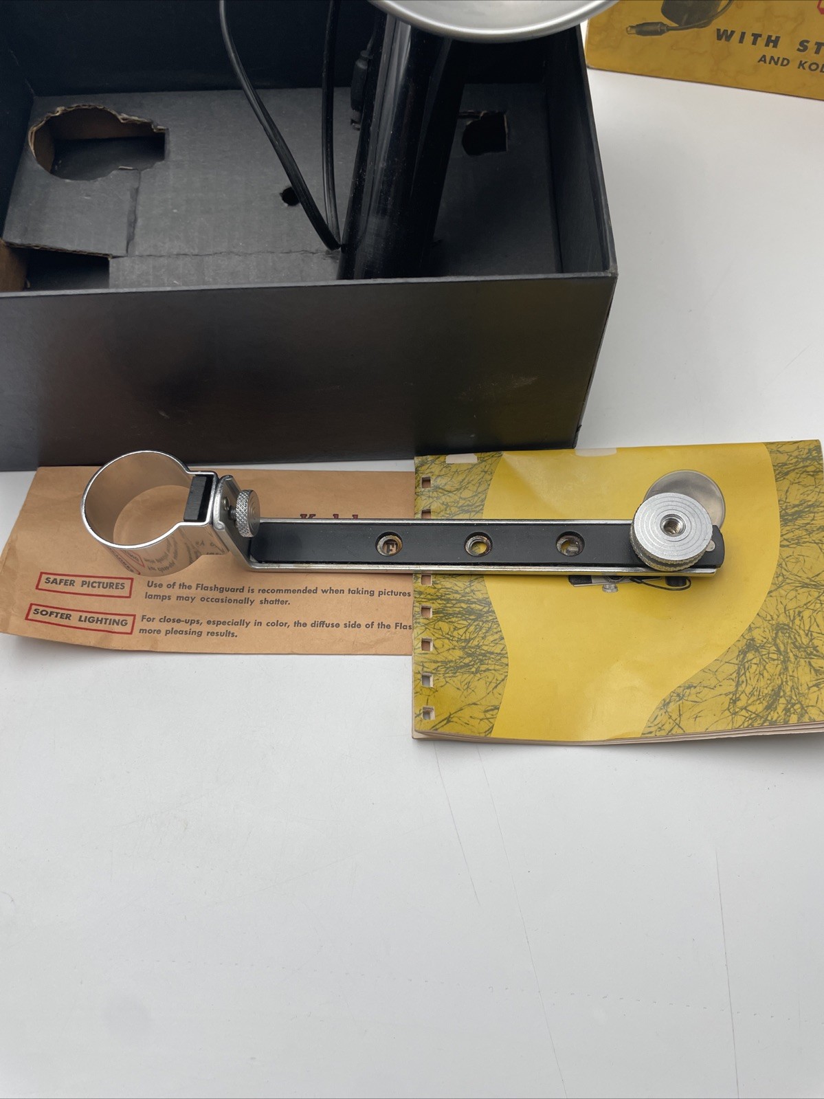 1950s Kodak Flash Holder Standard Bracket Original Box
