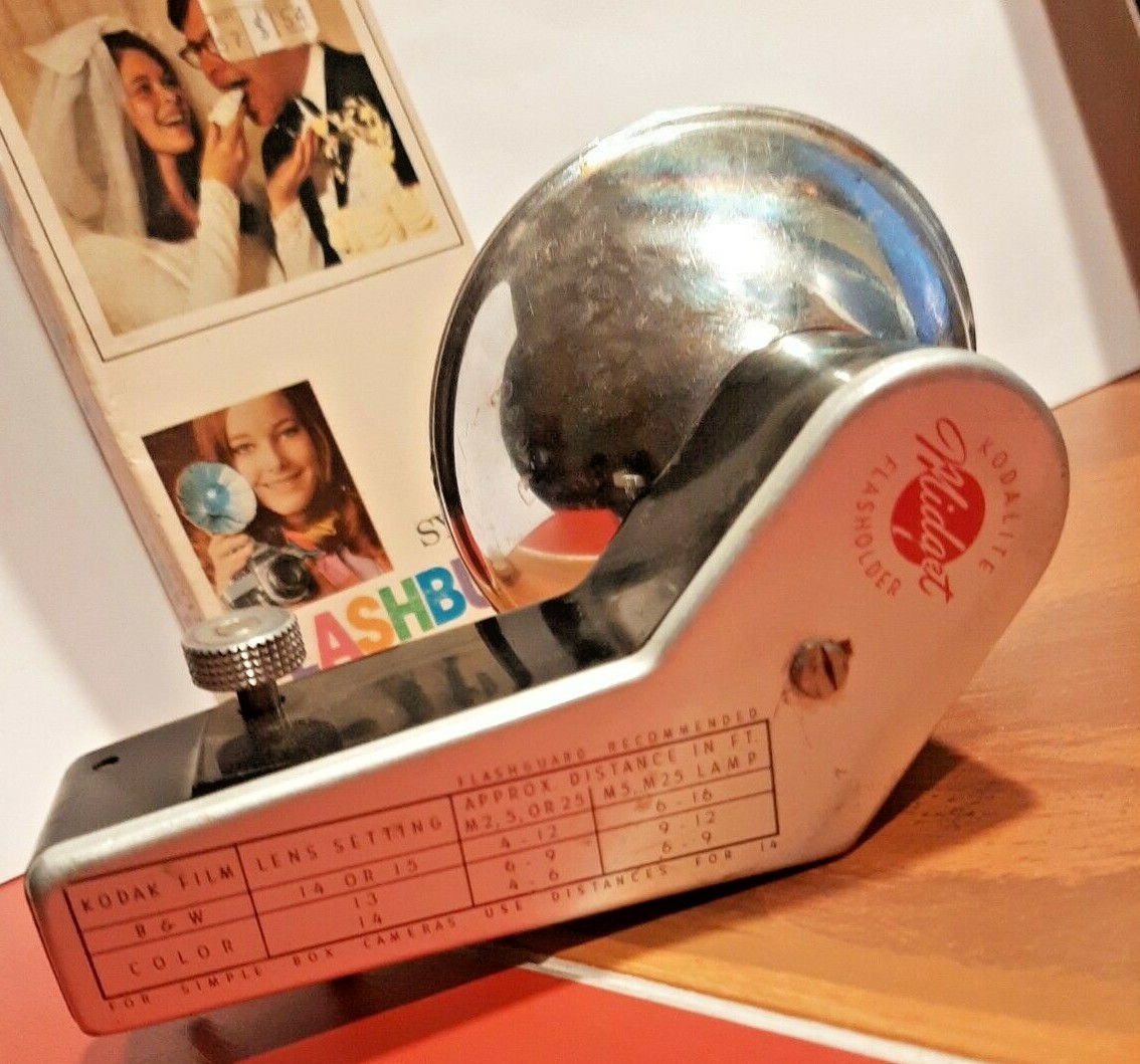 Vintage GE SuperMate Movie Light Attachment Model SM-2 General Electric