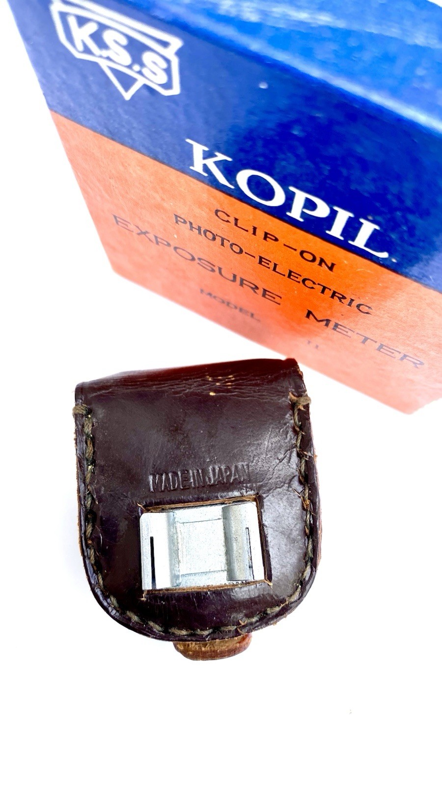 Vintage Kopil Clip-on Photo-electric Exposure Meter for Rangefinder Cameras #2