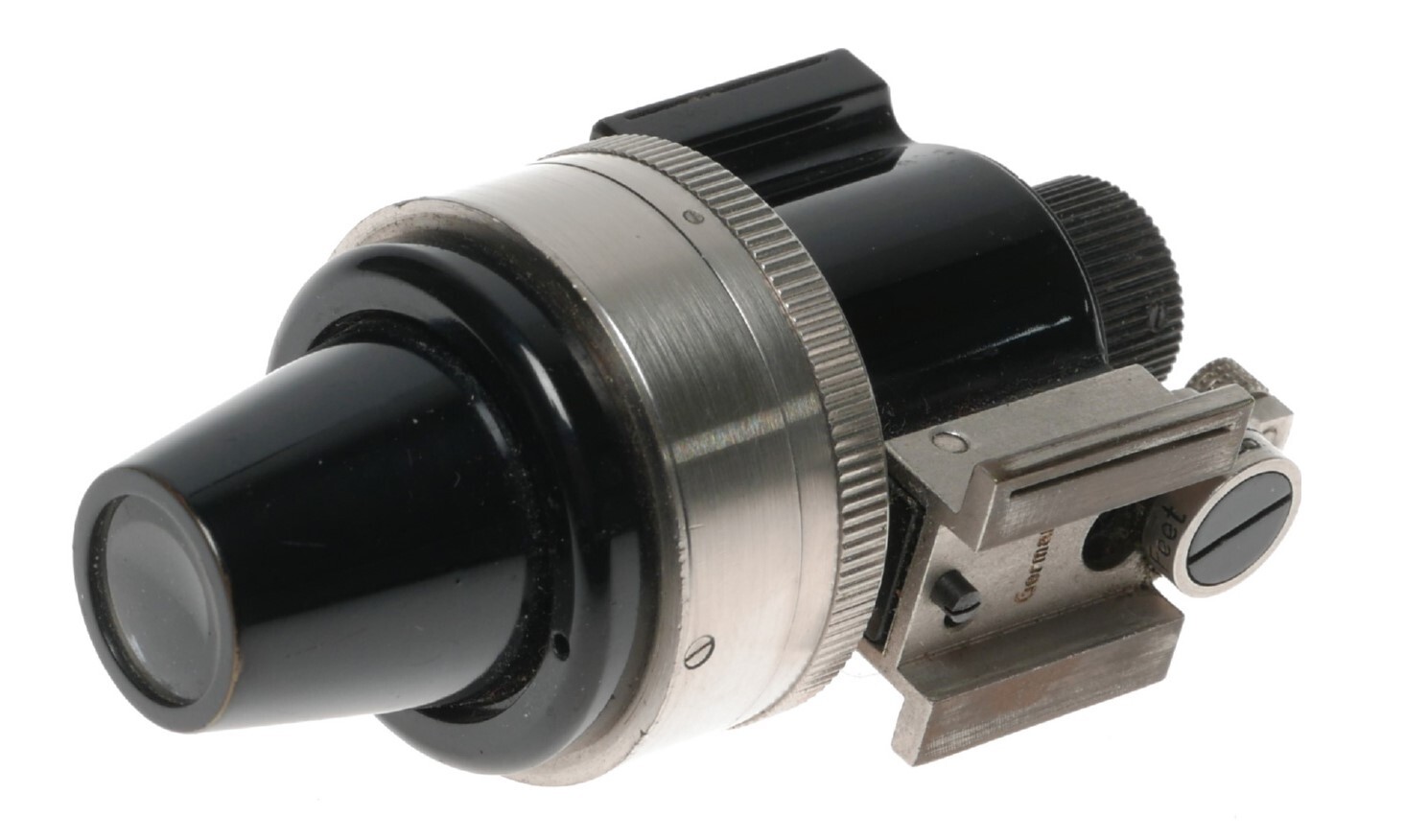 Leitz Viewfinder Universal Nickle black VIDOM camera Leica 2nd type