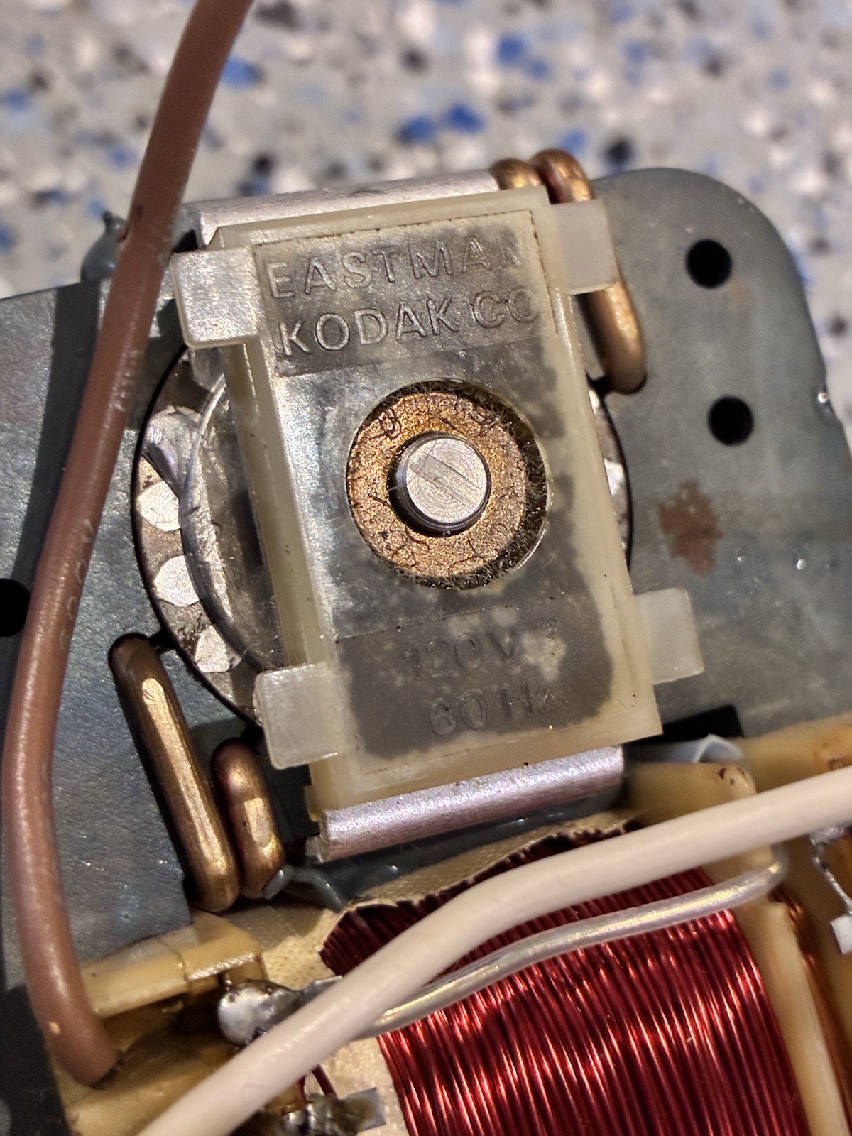 Kodak 650h Carousel Slide Projector Motor Works Fine