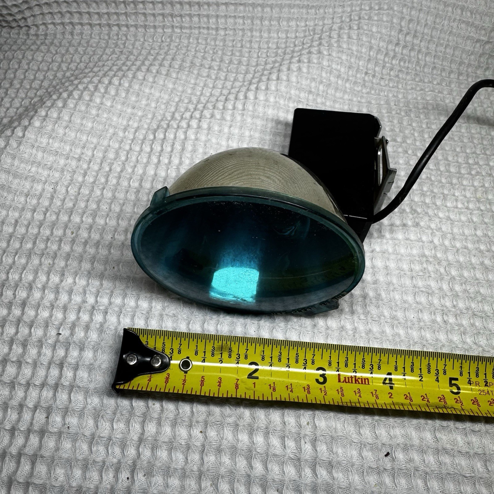 Vintage Polaroid Model 268 Flash Bulb Unit Blue Reflector Untested