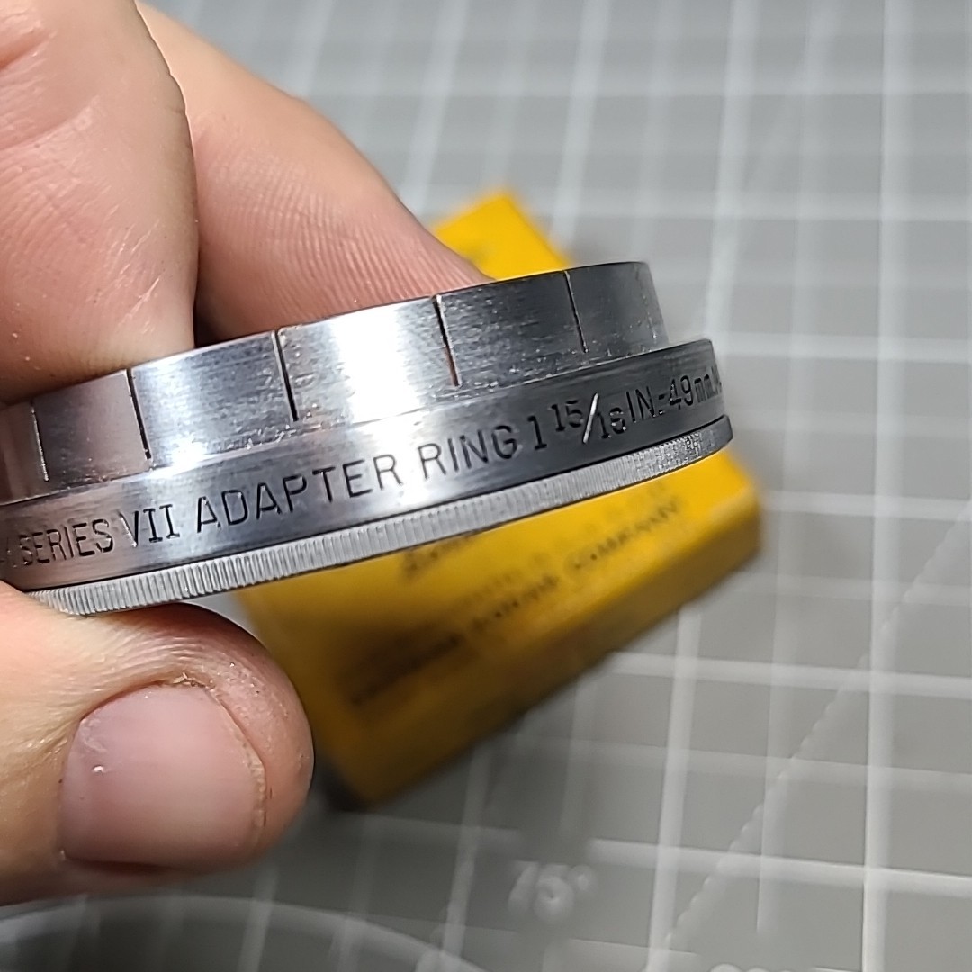 Kodak Series VII Adapter Ring 1 15/16 IN. – 49MM Camera Lens 7