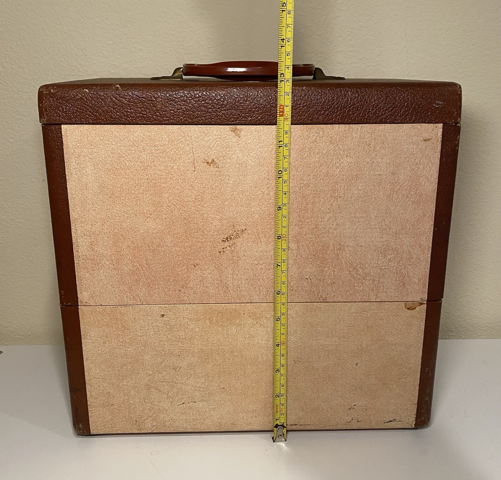 Vintage Barnett & Jaffe Baja Slide Carrying Case Red 2 Level Stackable Case