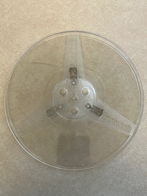 Vintage Eastman Kodak 16mm Film Reel Can from BBC news 7″