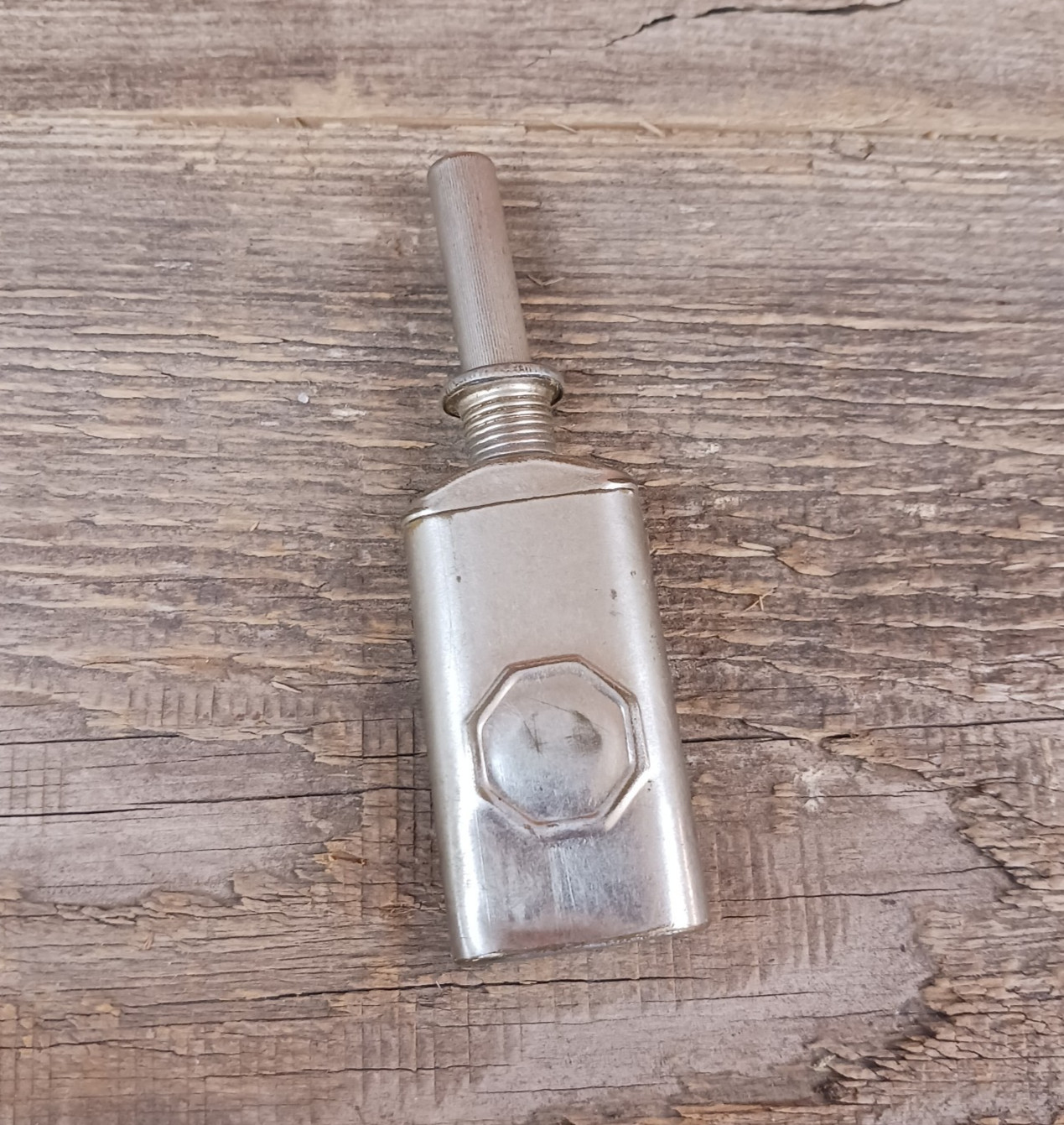 1896 FILMO OIL CAN TIN PROJECTOR NEEDLE OILER BELL & HOWELL CHICAGO IL USA EMPTY