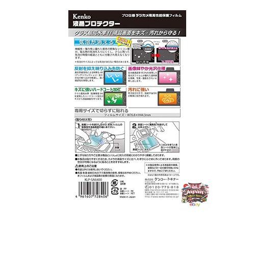 NEW Kenko LCD Protective Film for Sony α6400/α6500/α6300/α6000/α5100