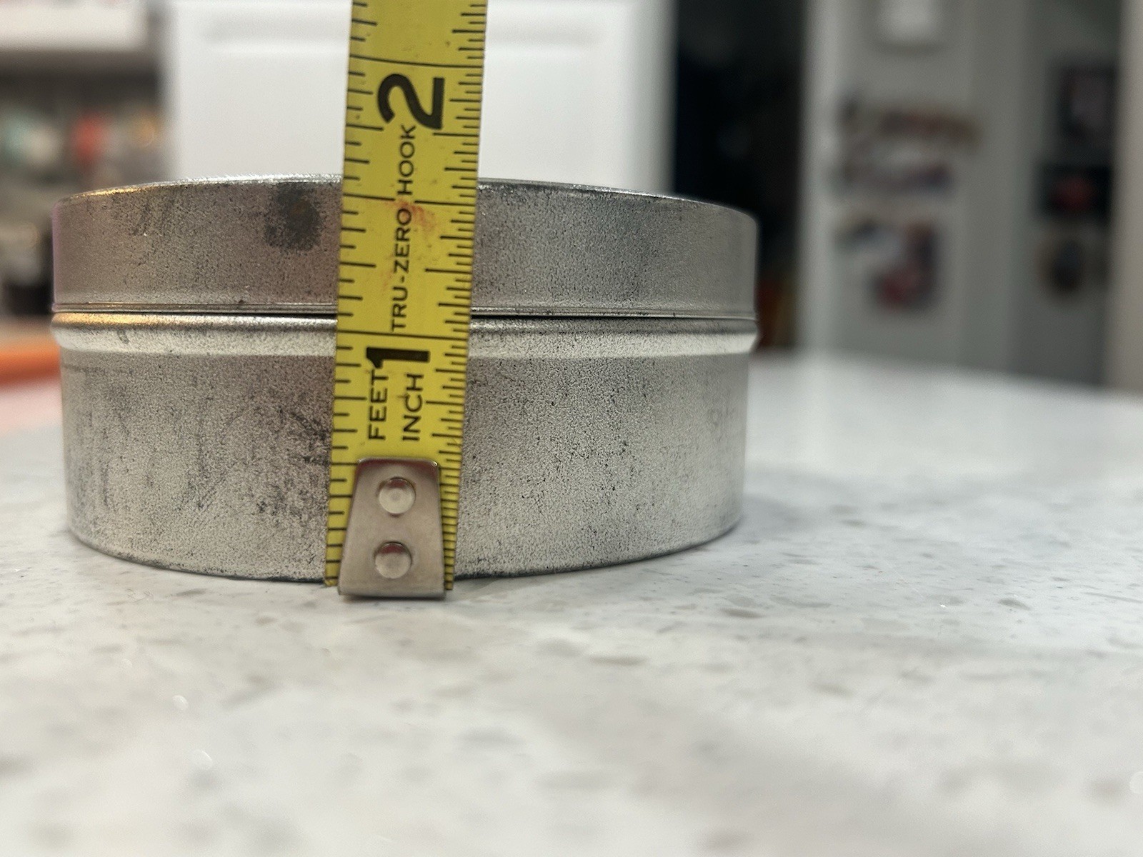 Vintage Film Roll Canister Silver Tin Metal Box Eastman Kodak Company 1970’s