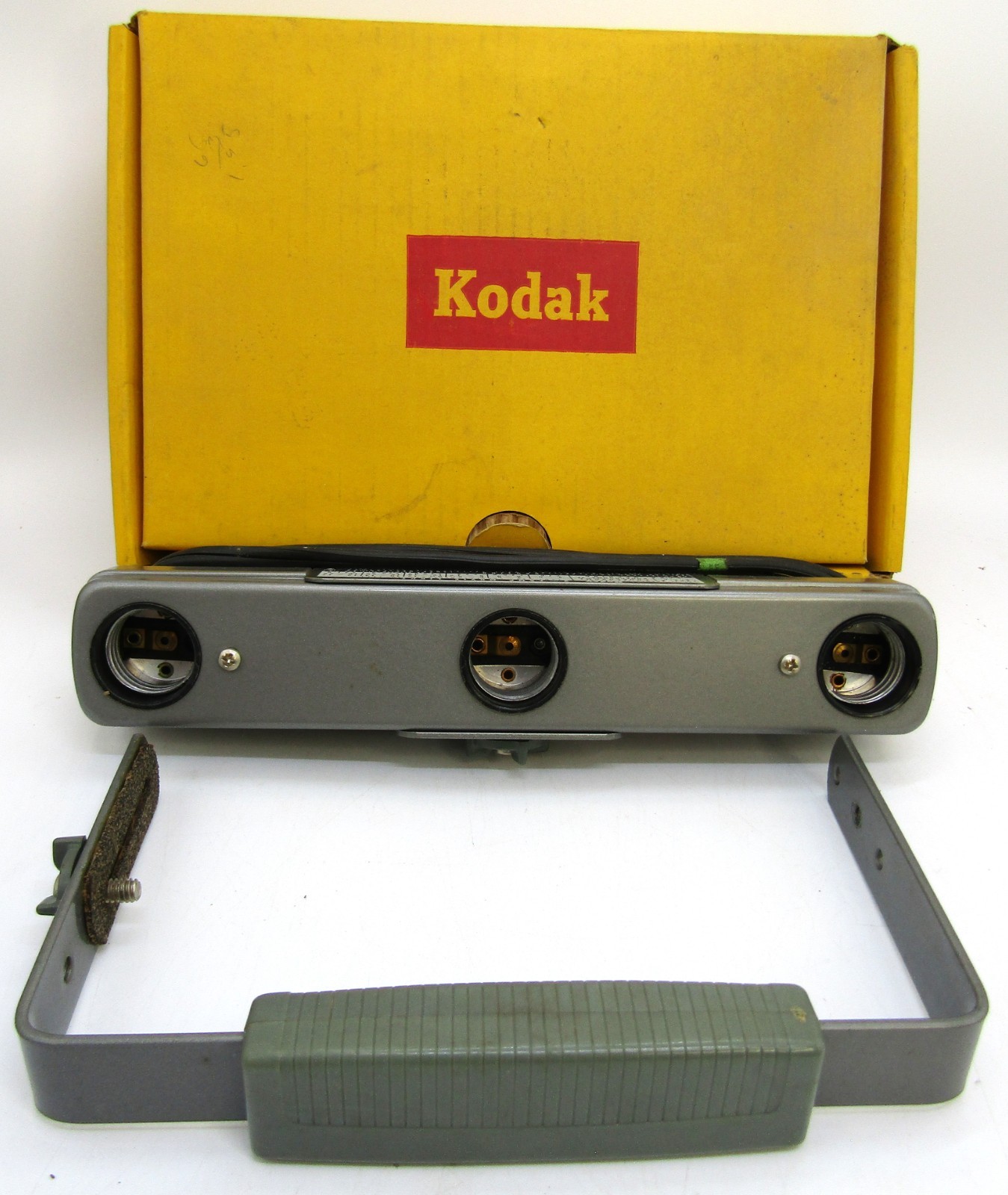 Vintage KODAK 3-Lamp Movie Light Model 1 – In Original Box #791
