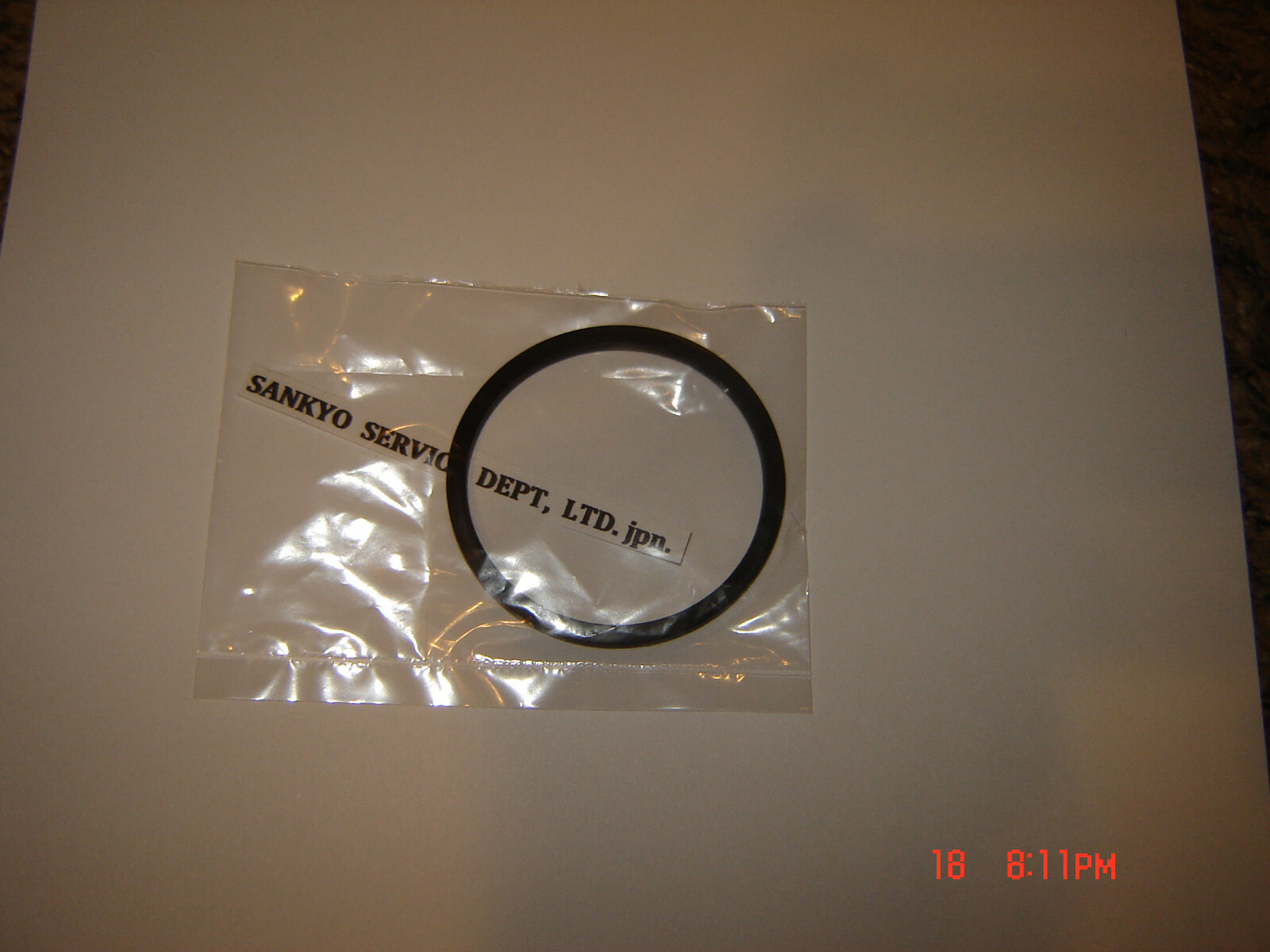 Sankyo SOUND 600 Projector Belt, 1 Motor Belt, New