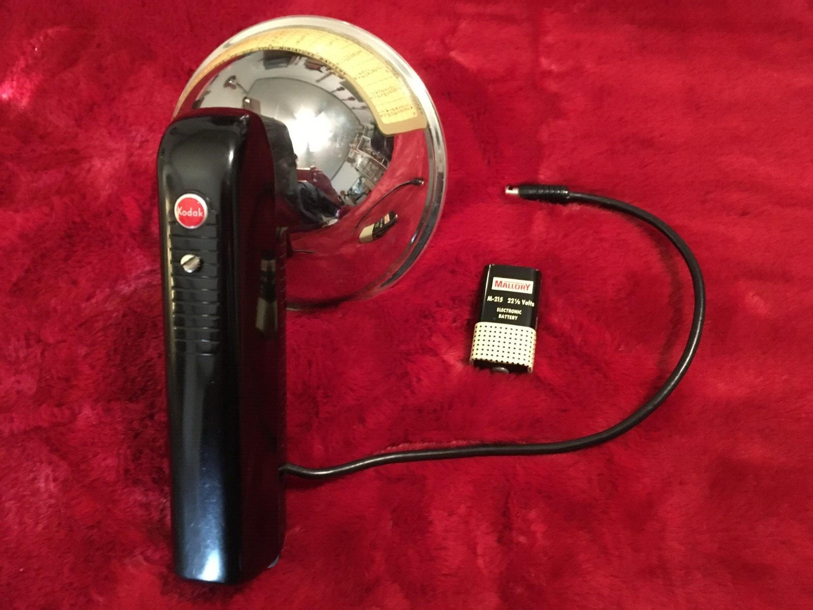 Kodak B-C Flashholder, Battery, Bar and Original box & owners Manual