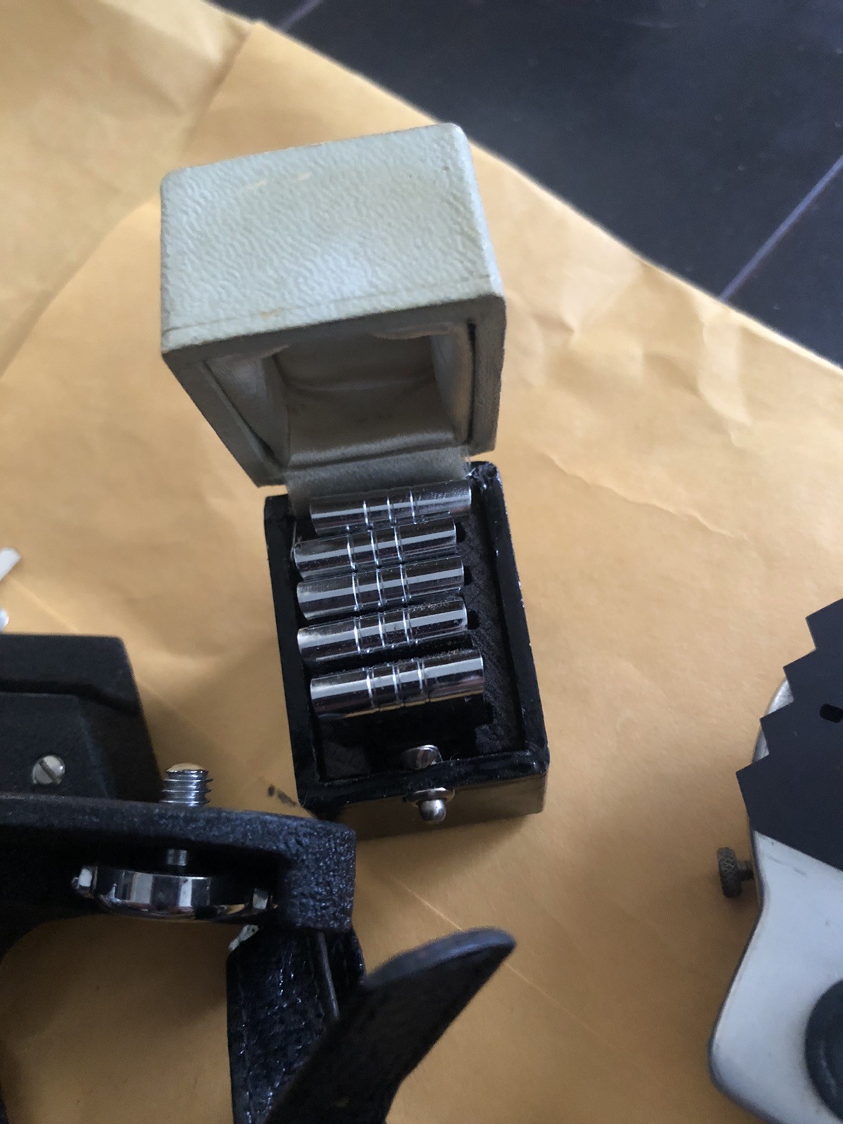 Bolex hand grip Filters Bolsey Fader Bolex H16 Non Reflex Camera