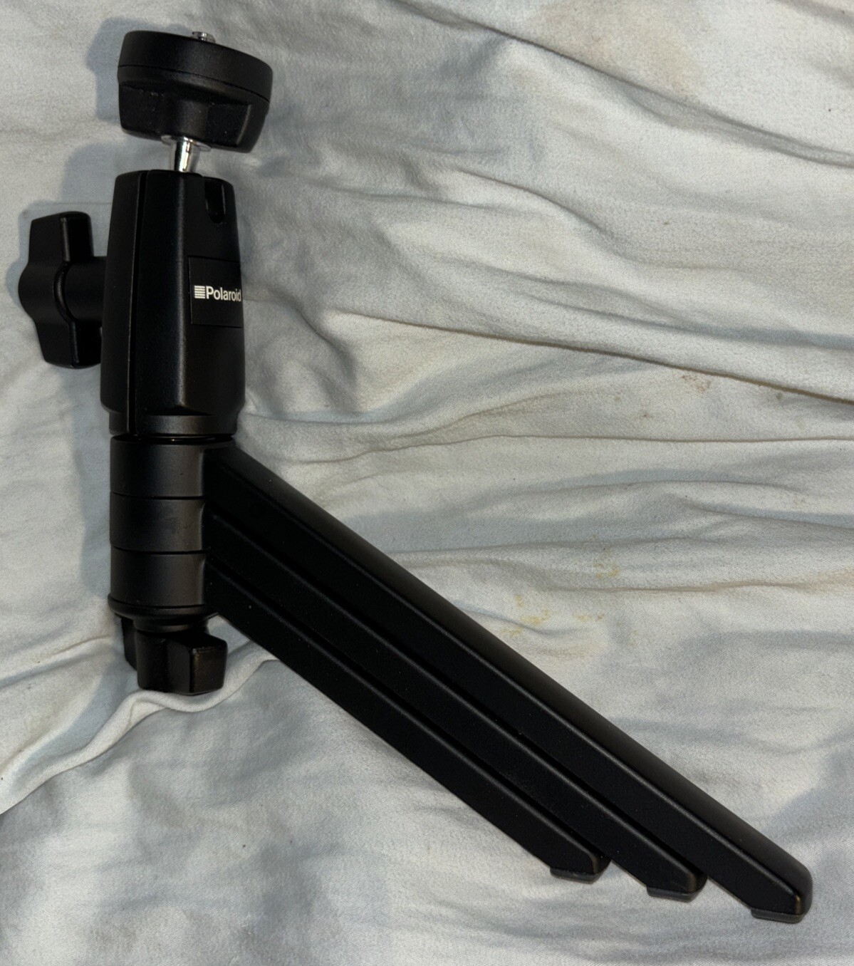 REDUCED Vintage Polaroid Folding All Metal Tabletop Tripod w/Ball Head
