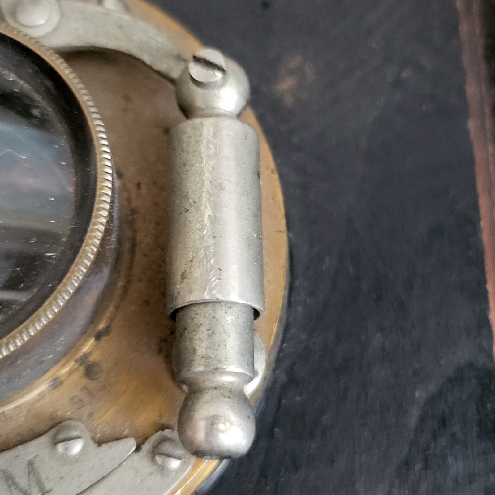 Antique Bausch & Lomb Camera Lens Unicum Brass Pat. Jan 6 1891