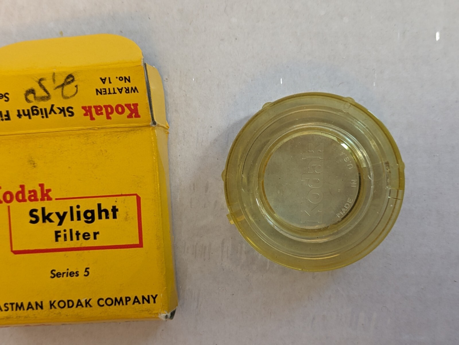 Vintage KODAK Tiffen FILTERS Lens ADAPTER RINGS Plastic Cases Boxes