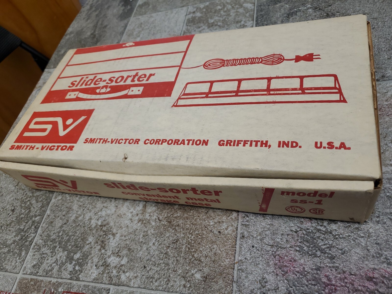 Vintage Smith-Victor Slide Sorter Model SS1 Metal Case Preowned Works GUC
