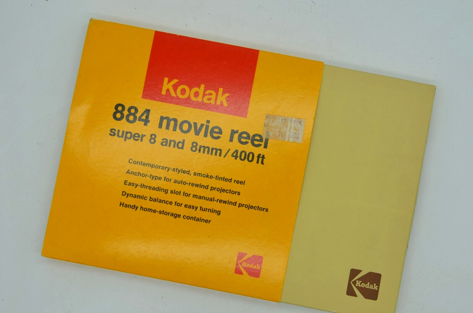 Vintage Kodak 884 Movie Reel For Super 8 and 8mm/400ft – B