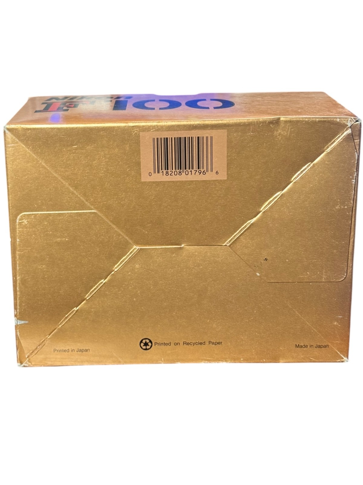 Genuine Nikon BOX ONLY F100 35mm SLR Film Camera Body Original Box for Display