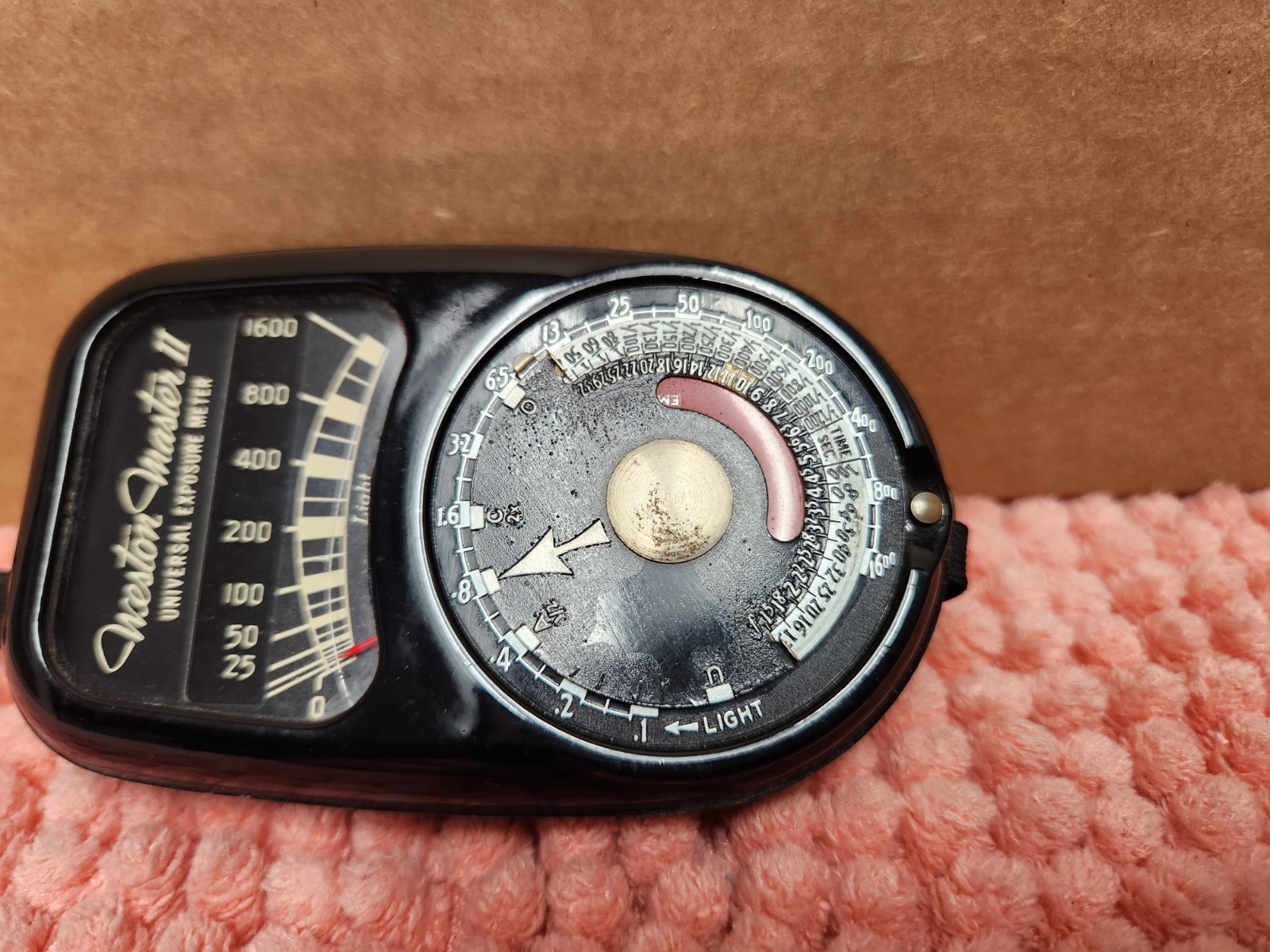 VTG 1940s Weston Master II Model 735 Exposure Meter Weston Light Meter