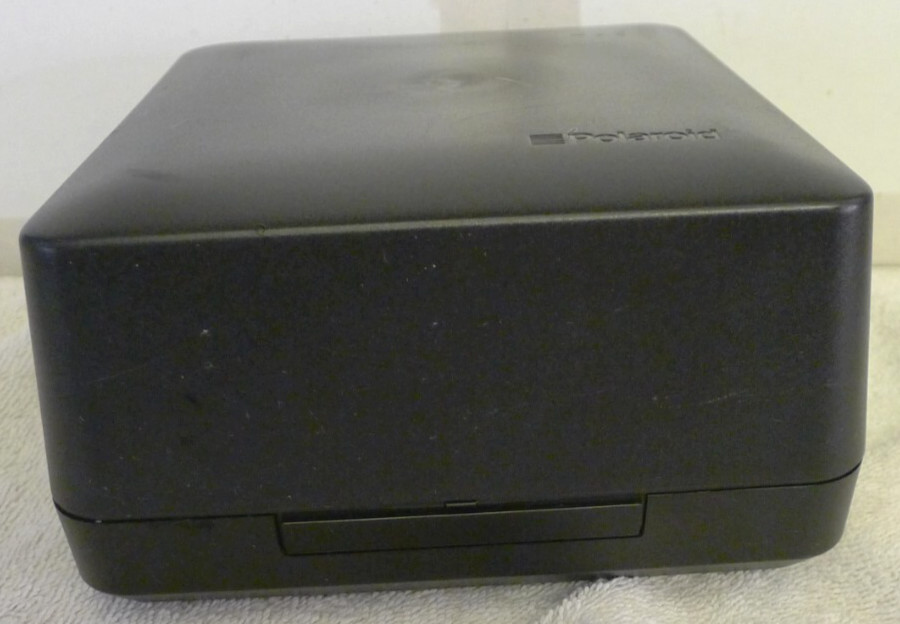 Polaroid Spectra Onyx Black Hard Case AND Operating Owner’s Manual