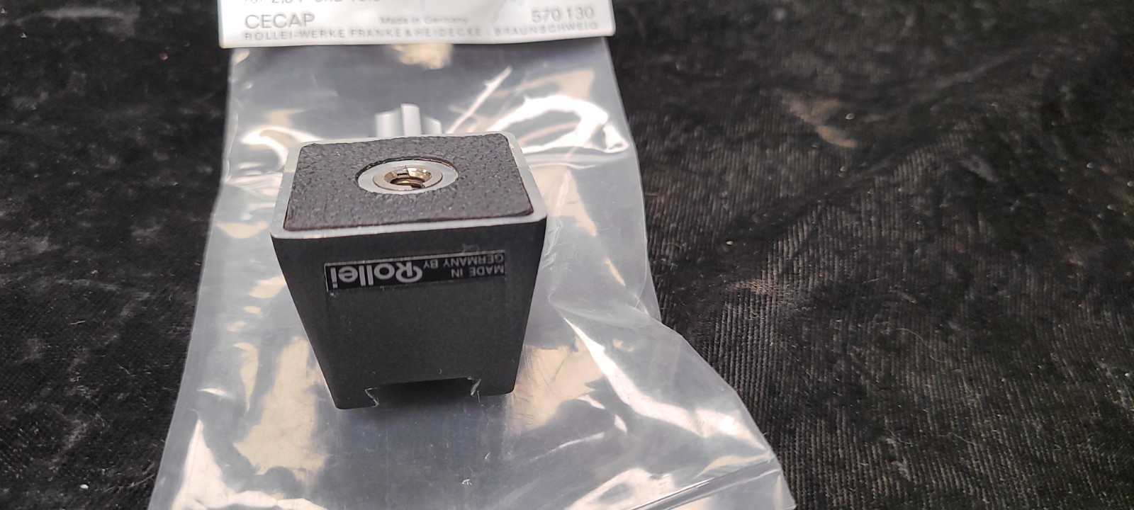 Rollei Tripod Quick Release Coupling Adapter for Rolleiflex In Package CECAP